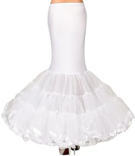 

Petticoat Underskirt Crinoline Wedding Accessories for Mermaid Wedding Dress