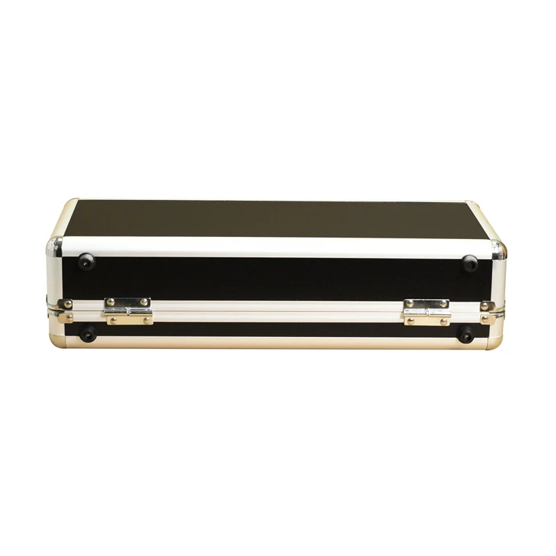 Rowin Capable Guitar Pedal Board, 5 Mini Pedals with Power Supply, Portable Case pedalboard Metal case For Rowin Pedals