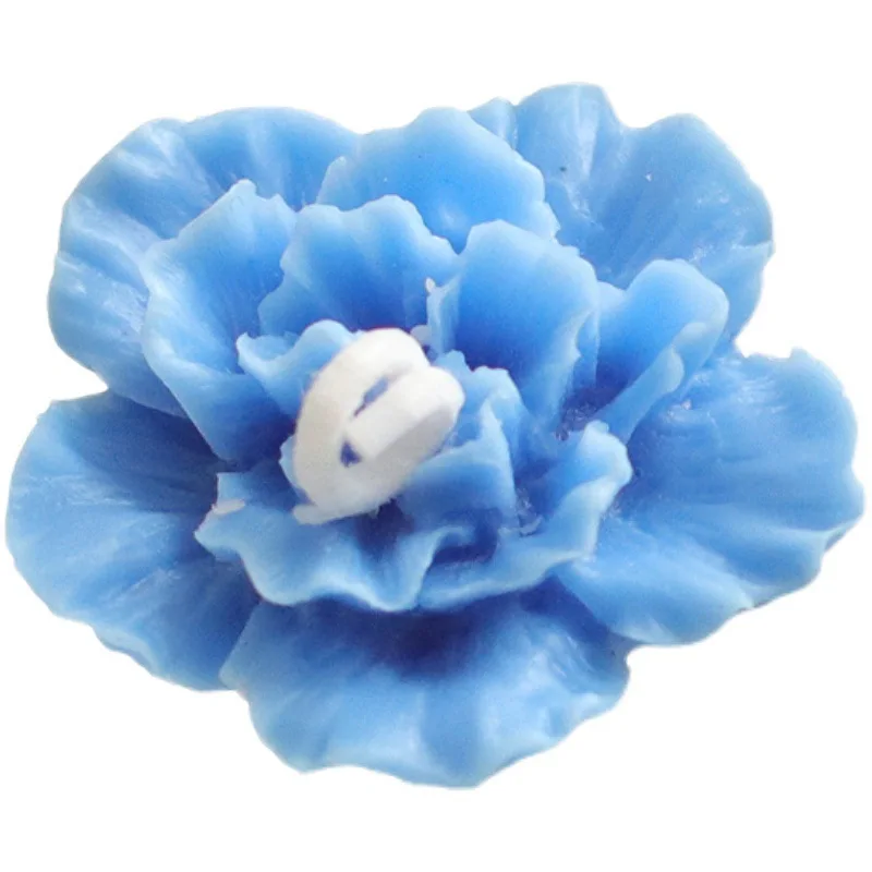 Silicone Candle Mold Rhododendron DIY Scented Candle Making Plaster Diffuser Stone Flower Deco Tinplate Aluminum Box
