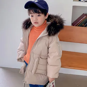 

Children Winter Jacket 2020 New Down Jacket Boy Thick Down Clothes 8 Girls Winter Clothes 7 Baby Outerwear 10 Child Coveralls