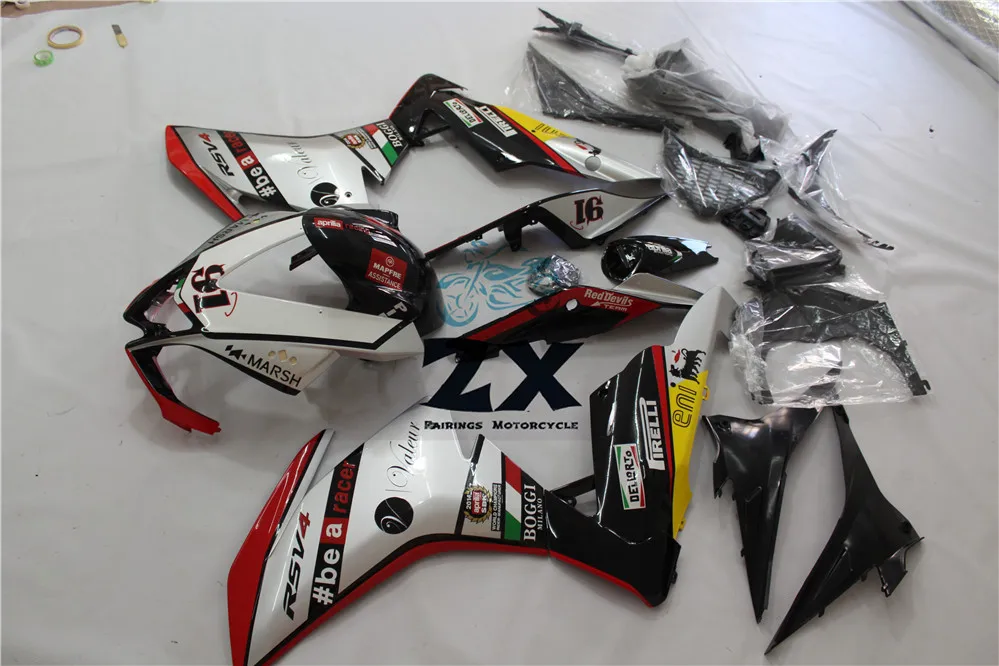 Обтекатели на мотоцикл для инжекторный комплект для ухода за кожей Aprilia RSV4 1000 RSV1000 2009 2010 2011 2012 2013 suk100