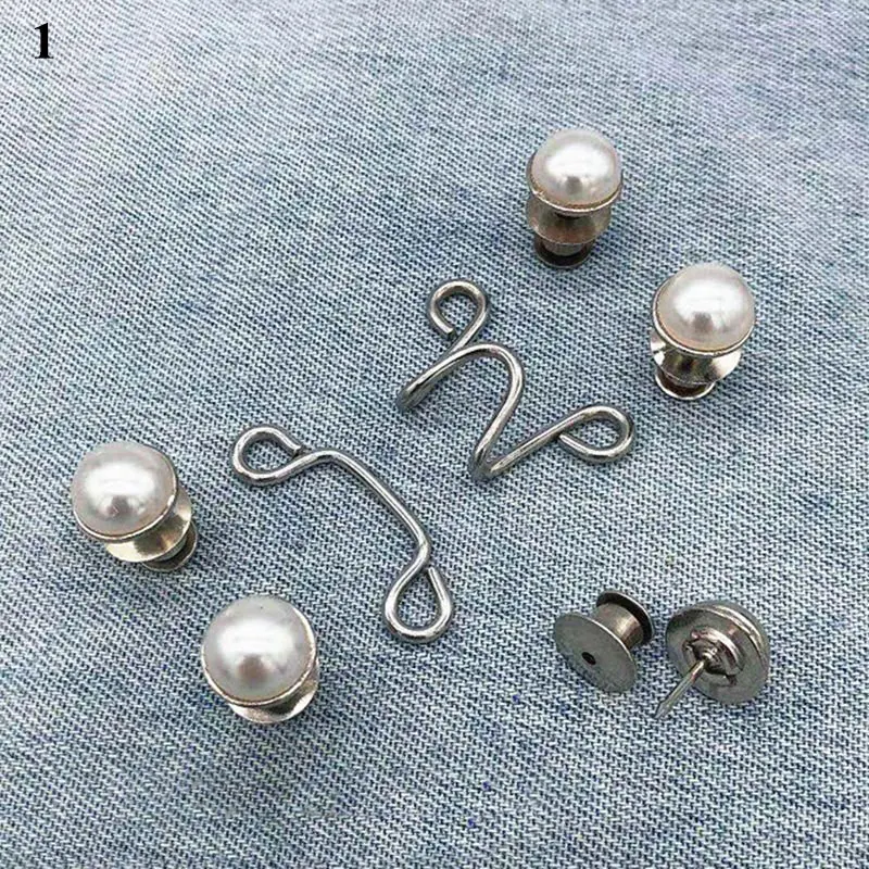 1set Snap Fastener Metal Pants Button Extender Adjustable Free Sewing Buttons for Clothing Jeans Retractable Waist Button Buckle bulliant belt Belts