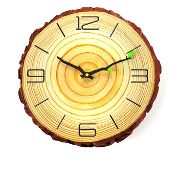 

decorativ Vintage Wooden Clock Cafe Office Home Kitchen Wall Decor Silent Clock design Art Large Wall Clock Gift home wallclock