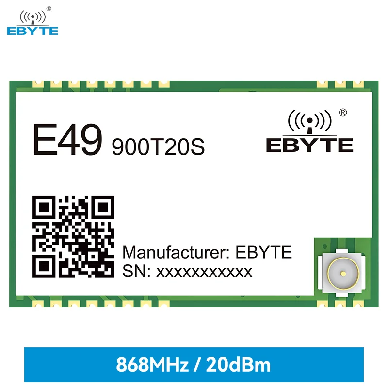 Беспроводной модуль E49-900T20S 20 дБм большой радиус действия 2 5 км низкое