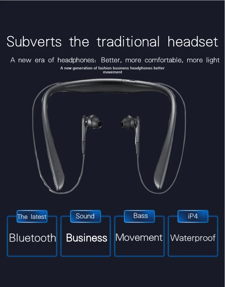 Bluetooth беспроводная гарнитура-вкладыш с микрофоном и UHQ Аудио Уровень U наушники-вкладыши Беспроводная Bluetooth U Pro гарнитура уровня