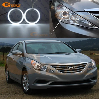 

For Hyundai Sonata i45 YF 2011 2012 2013 2014 Excellent Ultra bright CCFL Angel Eyes kit Halo Ring