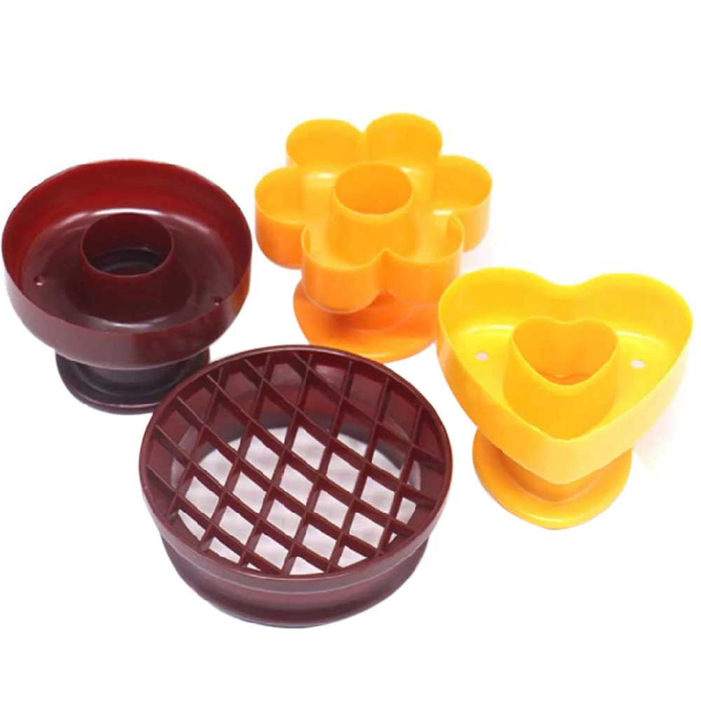 4PCS Flower Maker Cutter Doughnut DIY Tool Sweet Dessert Food Bakery Baking Kitchen Utensils Baking Tools