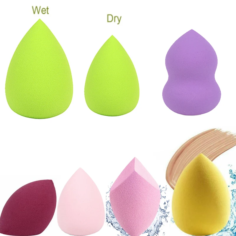 

20 Styles Cosmetic Puff Powder Puff Smooth Women's Makeup Foundation Sponge Beauty to Make Up Tools Accessories Water-drop Shape