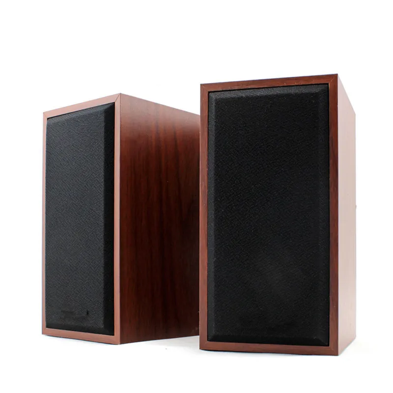 Wood 3D стерео сабвуфер 2,1 PC динамик Портативный бас Музыка DJ Саундбар ТВ USB Компьютерные колонки для ноутбука - Цвет: Wood