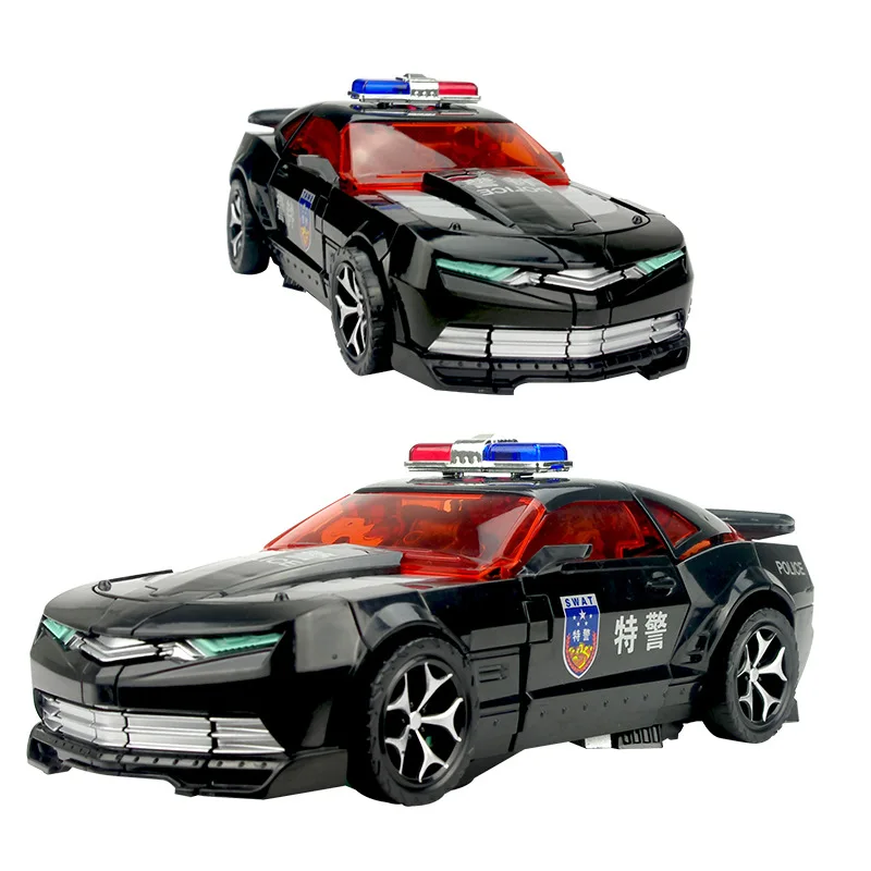 Детская игрушка трансформация Полицейская машина Jingang машина SWAT модели роботов фильм сопутствующие продукты гараж набор мальчик подарок