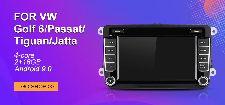 Best EBILAEN Car Radio Multimedia Player For VW Volkswagen Passat B7 B6/Magotan 2Din Android 9.0  Autoradio GPS Navigation DVR Camera 0