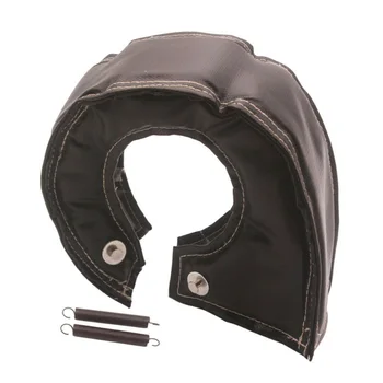 

1pc Turbine Sleeve T6 Turbocharger Blanket Heat Shield W/ 2 Spring Parts