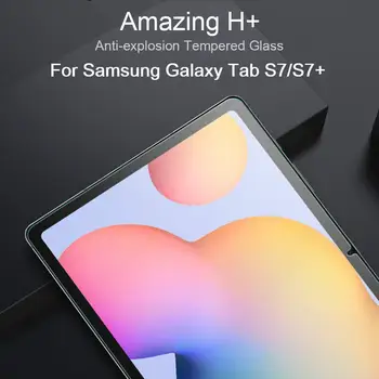 

For Galaxy Tab S7 Plus Film NILLKIN H+ Anti-Explosion Tempered Glass Screen Protector For Samsung Galaxy Tab S7 S7+ S7 Plus