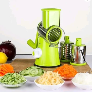 

Manual Vegetable Cutter Slicer Kitchen Accessories Multifunctional Round Mandoline Slicer Potato Cheese Kitchen Gadgets