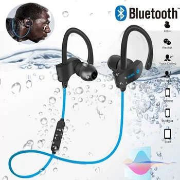 

New Wireless Bluetooth Headphone EarHook Neckband Earphone Stereo Bluetooth Headset with Mic Super Bass Earphones For Smartphone