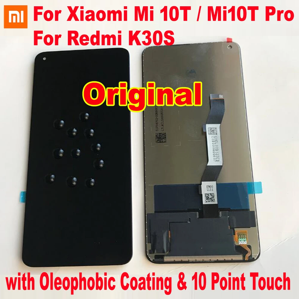 Оригинальный Новый Xiaomi Mi 10T Pro 5G стеклянный сенсорный ЖК дисплей Сенсорная панель