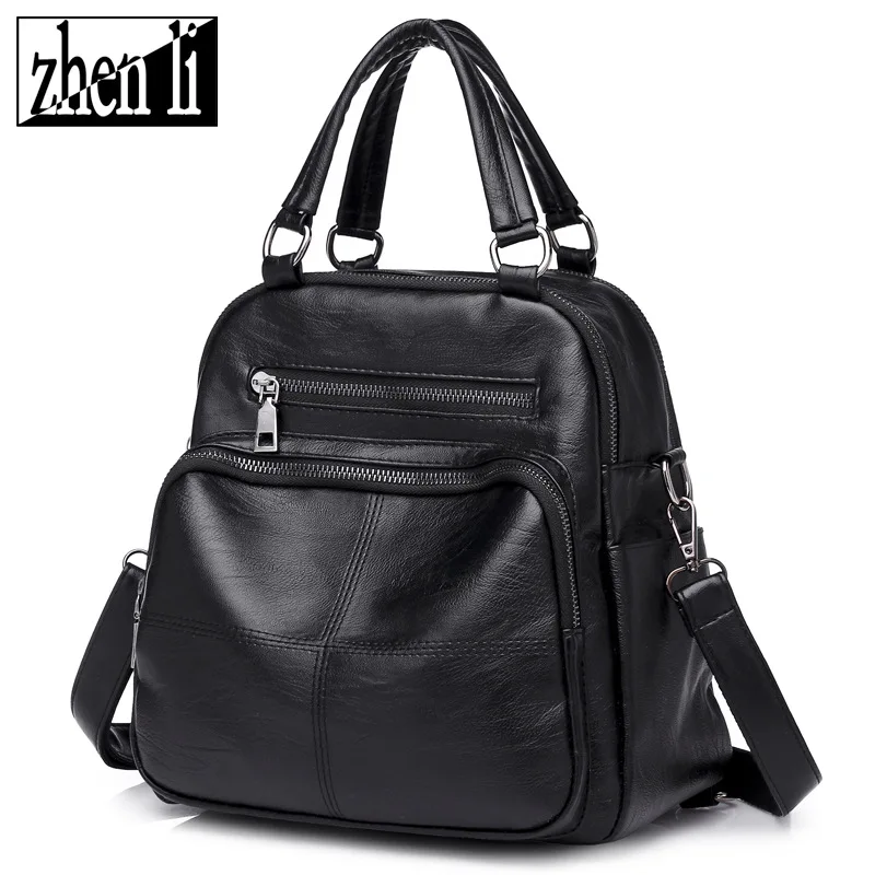 Стиль, одноцветная многоцелевая женская сумка из искусственной кожи в европейском и американском стиле, простая популярная маленькая сумка