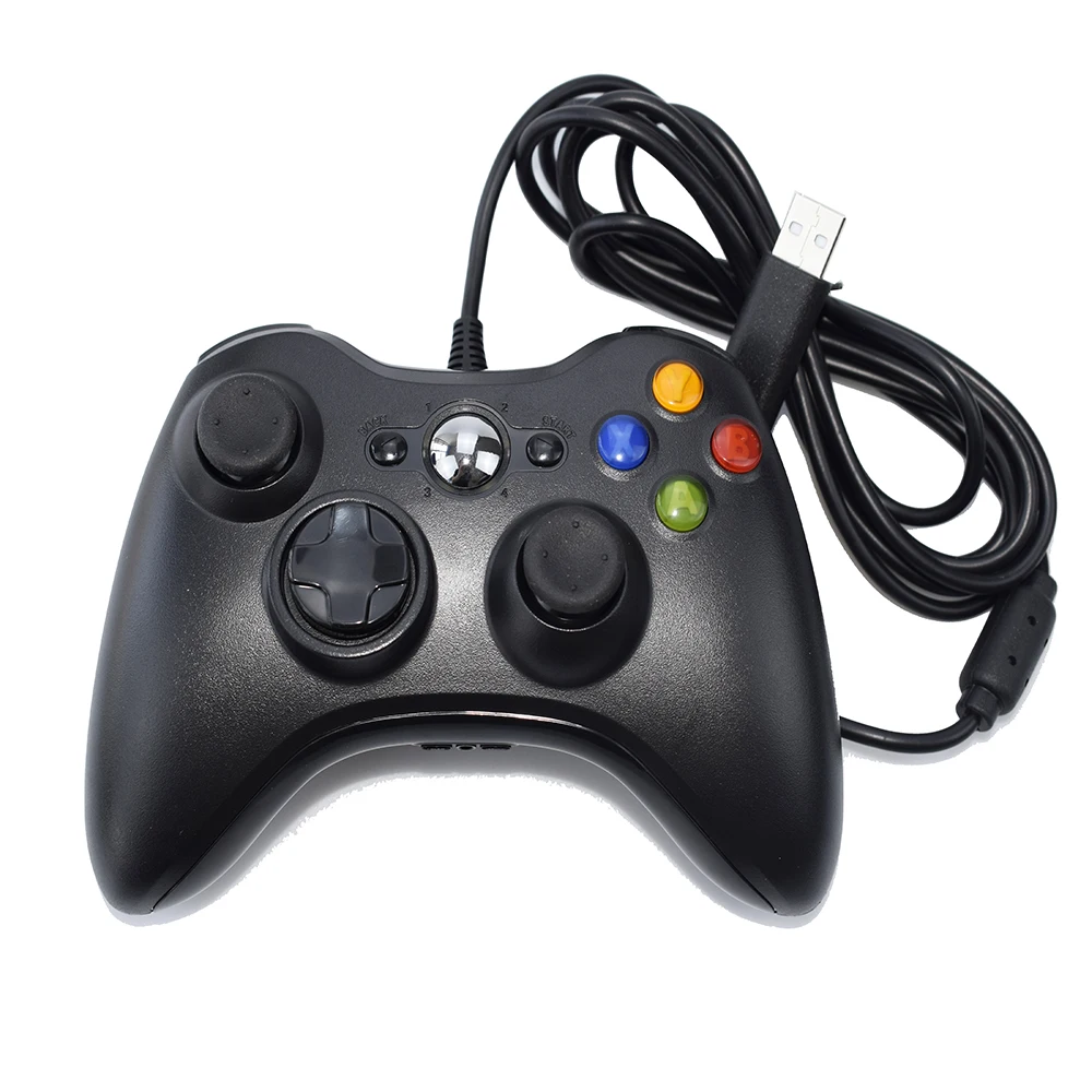 Новый USB проводной геймпад для Xbox 360 игровой контроллер Двойной вибрационный