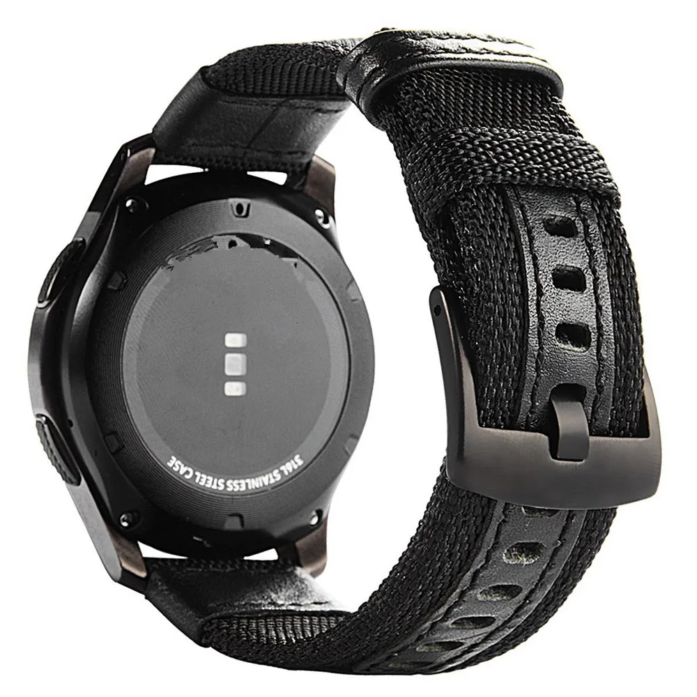 COMLYO кожаный ремешок для Amazfit Pace браслет сменный Браслет для Galaxy Watch 46 мм ремешок для samsung gear S3 ремешок для часов