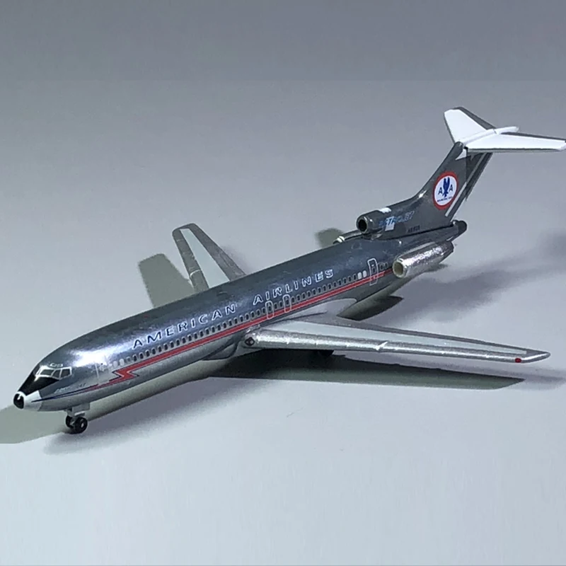 1:500, оригинальная посылка, американская авиакомпания 727 N6809, пассажирский самолет, статический дисплей, модель из сплава, студенческий подарок, 1:500, игрушки для мальчиков