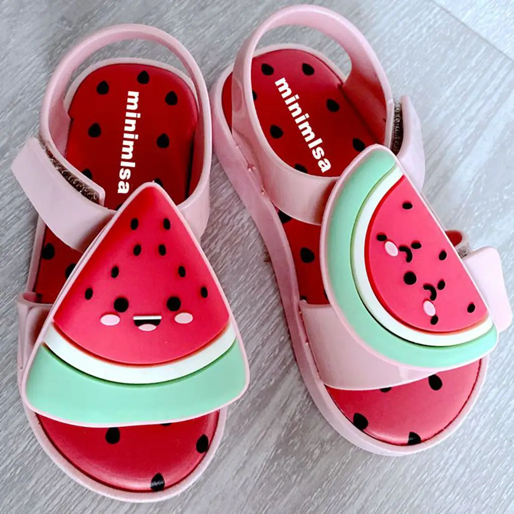Mini Mlsa 2021 Kids Shoes Melflex Watermelon Straberry Pinapple Avocado Princess Beach Baby Girl Sandals Beach Shoe Mini Mlsa 2021 Kids Shoes Melflex Watermelon Straberry Pinapple Avocado Princess Beach Baby Girl Sandals Beach Shoe