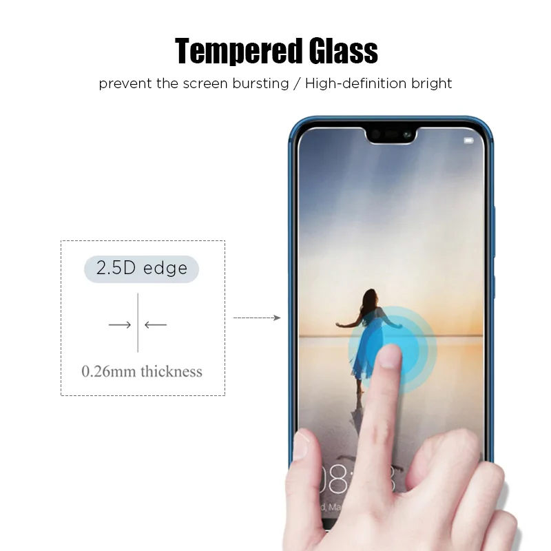 Защитное стекло для Huawei Nova 3 3E 3i Mate S протектор экрана 30 Lite 2 Plus 2S 2i 9H прозрачное
