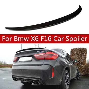 

Top Carbon Fiber Rear Trunk Spoiler For Bmw X6 F16 Performance Style spoiler 2015-2018 car rear wing lip spoiler