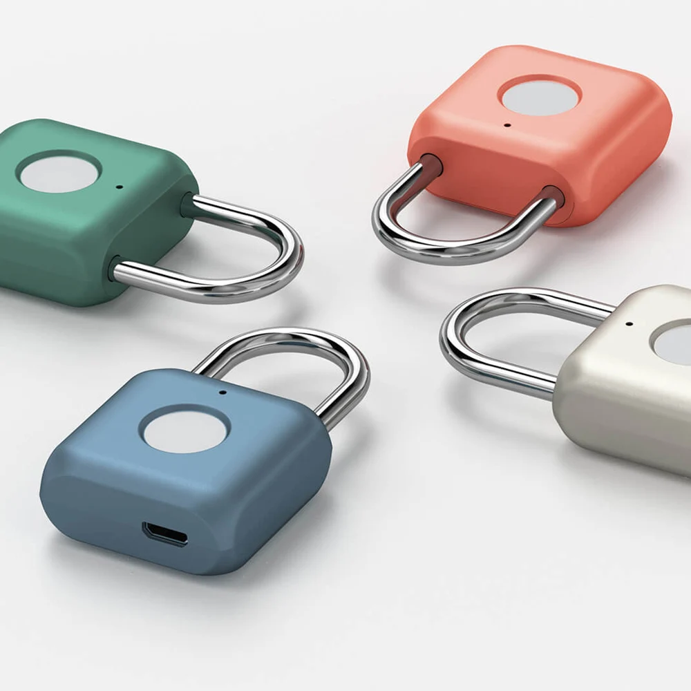 Xiaomi Youdian Kitty Умный Замок с отпечатком пальца, замок для двери, usb зарядка, без ключа, защита от кражи, для путешествий, багажа, ящика, офисный замок