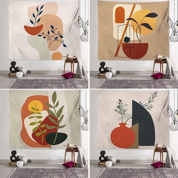 

Boho Decor Wall Tapestry Abstract Wall Tapestry Nordic Wall Hanging Decorative Chambre Fille Creative Picnic Blanket