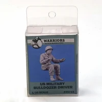 1/35 Scale US Military Bulldozer Driver Warriors #35715 Resin Model Unassembled Uncolored Wholesale Drop Shipping 1