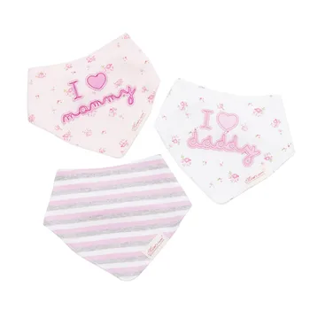 

3 Pieces / Set High Quality Baby Cotton Infant Saliva Towel Toddler Boys Girls Baby Bibs Burp Cloths 0-3T
