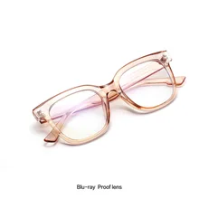 Ретро очки с защитой от Голубых лучей, компьютерные очки для женщин, анти-синий светильник, очки для игр, защитные очки, синий светильник, блокирующие очки