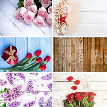 

SHENGYONGBAO Vinyl Custom Photography Backdrops Prop Wooden Planks Theme Photography Background 200309HZ-013