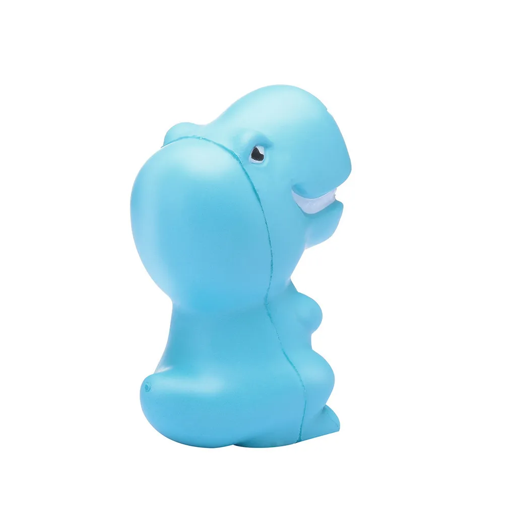 Sky Blue Dinosaur Slow Rising Squeeze Stress Reliever Toys cartoon Eliminate Antistress Finger Pets toy Cute Holiday gifts #A