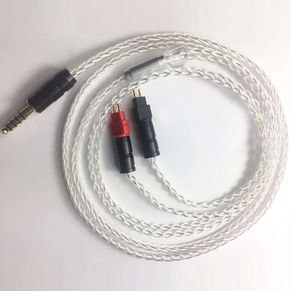 HI End Silver Plated Headphone Upgraded Cable for hd600 580 HD650 HD700 HD660s Z7 msr7b headphone CD Player Cable HIFI