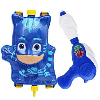 

Pj Masks Catboy Owlette Model Backpack Kids Toys for Boys Water Gun Interactive Toy Figures Parent-child Gift for Outdoor Games