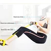 4 Tube Resistance Bands Sit-Up Weight Loss Fitness Equipment Sports Foot Chest Pull Up Leg Latex Rope Pedal Tension Trainer 2021