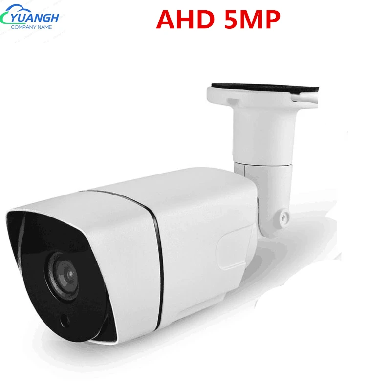 

5MP CCTV Camera Waterproof Outdoor Metal Bullet 3.6mm Lens IR Night Vision Video Surveillance AHD Cameras