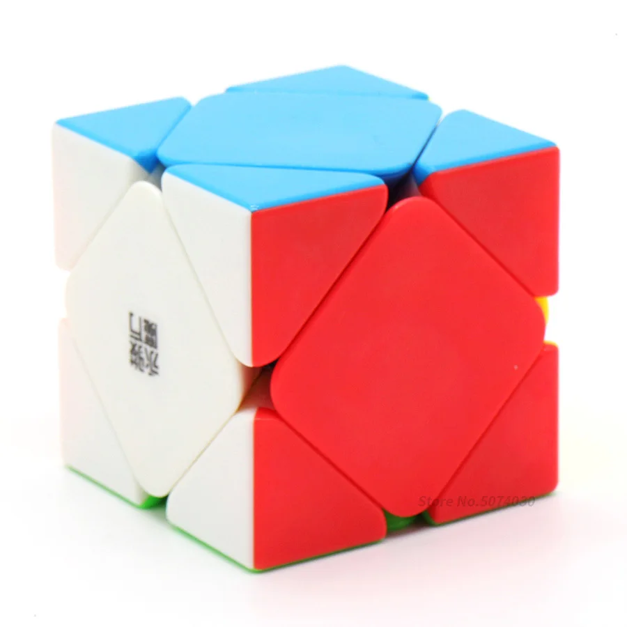 Skewbcube Yongjun Yulong Stickerless Skew Cube Magci скоростной куб головоломка обучающая игрушка для детей головоломка
