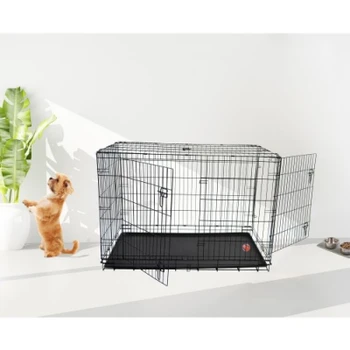 

Metal Iron Welding Wire Mesh Metal Pet Dog Kennels Cage For 36‘’ Dog Crate cage for dogs pet supplies dog cage dog crate kennel