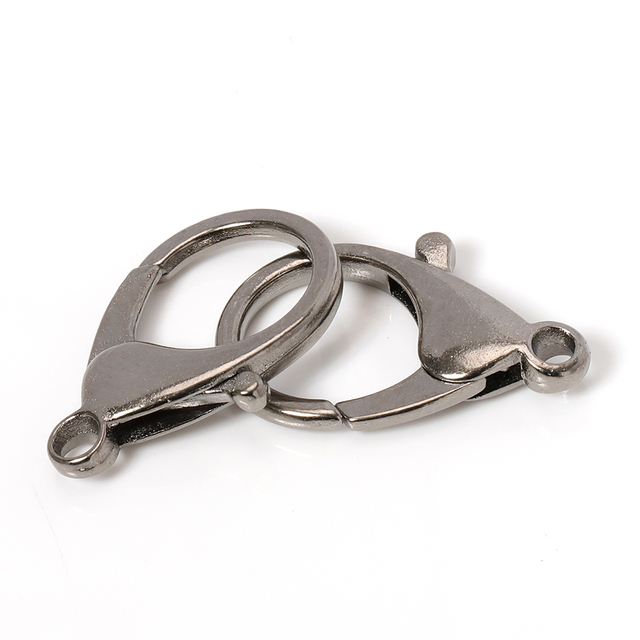 35mm Big Metal Lobster Clasp Connector For DIY Jewelry Making Keychains Keyring Hooks Accessories Supplies[