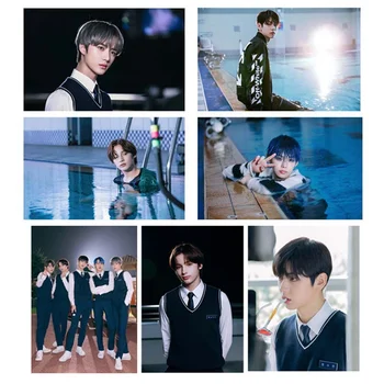 

Kpop TXT Photo Sticky New Album The Dream Chapter: MAGIC Chapter Star Photocard Sticker DIY Crystal Card Sticker 21Pcs/Set