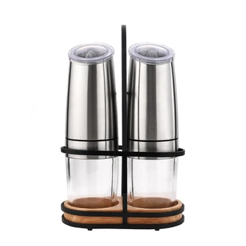 

Electric Automatic Mill Pepper and Salt Grinder Peper Spice Grain Mills Porcelain Grinding Core Mill Kitchen Tools