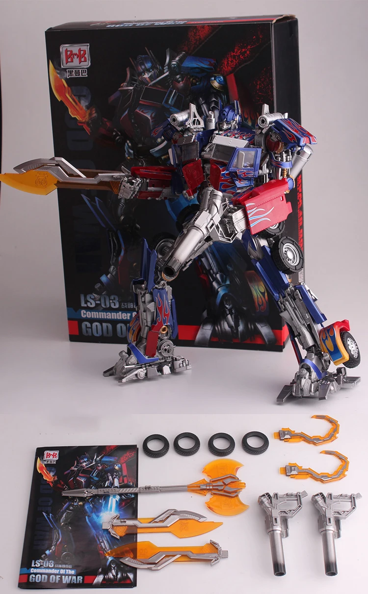 BMB Ls-03 трансформация Фильм аниме фигурка модель Gunpla деформируемый автомобиль робот OP Commander большой размер пластиковая игрушка для ребенка