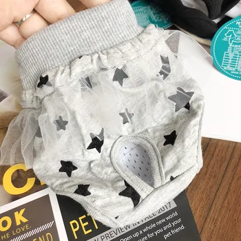 

Dog Menstrual Panties Cute Skirt Safety Shorts Teddy Sanitary Napkin Small Dog Menstrual Panties Dog Safety Shorts Dog Clothes
