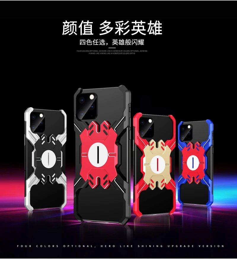 Металлический Чехол-бампер для iPhone 8, чехол серии Heroes, чехол для iPhone 11 Pro Max XR XS MAX XS X 7 6s 6 Plus, чехол для телефона