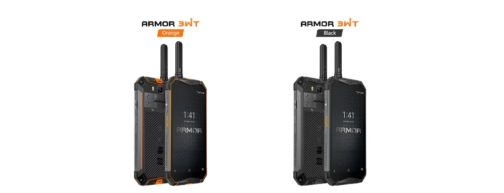 Ulefone Armor 3WT 5,7 ''Android 9,0 мобильный телефон 6 Гб 64 Гб 10300 мАч рация Helio P70 Восьмиядерный двойной SIM NFC OTG Смартфон