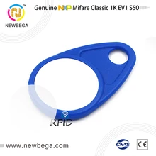 10 шт. подлинный MF1ICS50 EV1 1K- 4 байт UID RFID 13,56 МГц IC брелок AK07 брелок для карт Быстрая