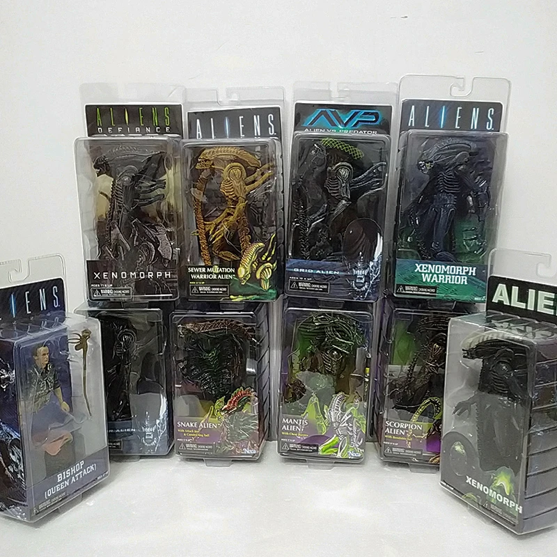Alien Figure Scorpion Snake Mantis Gorilla Xenomorph Jungle Patrol Duth Stalker Guardian Predator Action Figures Toy | Игрушки и хобби