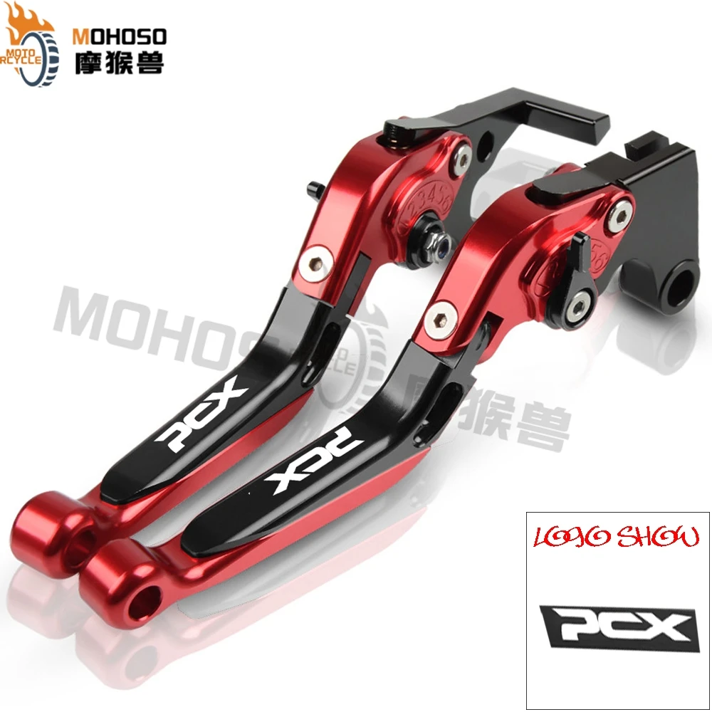 Рычаг тормоза Motorcoss PCX 125 150 для HONDA PCX125 PCX150 алюминиевые CNC Регулируемые рычаги